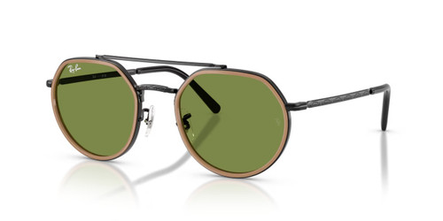 Ray-Ban RB3765 Sunglasses - Black / Green