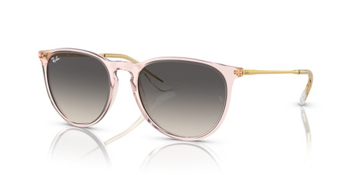 Ray-Ban Erika Sunglasses RB4171 - Transparent Pink / Grey Gradient
