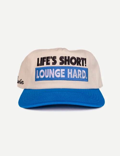 Duvin Lounge Hard Hat - Cream/Blue
