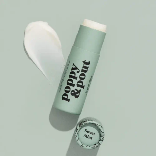 Poppy & Pout Lip Balm -  Sweet Mint