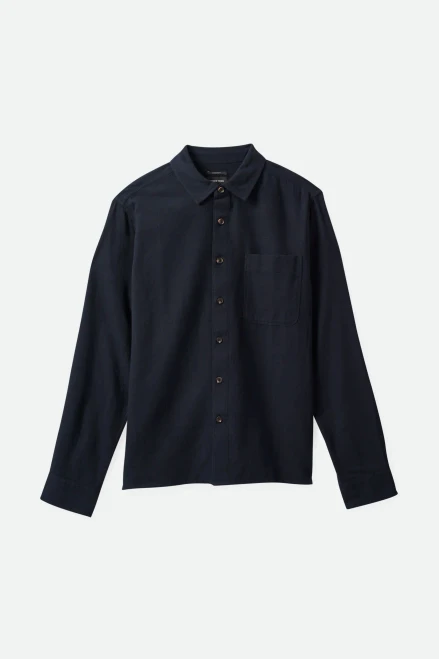 Brixton Hasting Lightweight L/S Flannel - Black