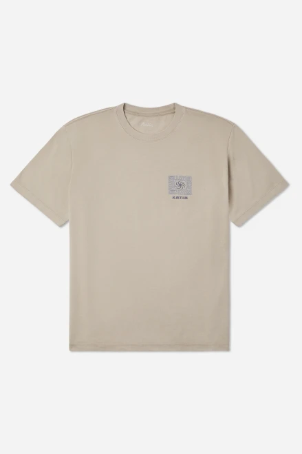 Katin Root Box Fit Tee - Cement Vintage Wash