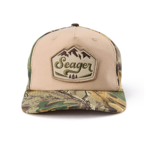 Seager High Country Snapback - Tan/Camo