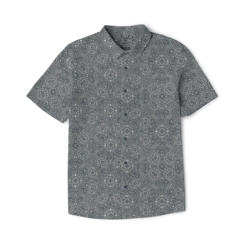 Roark Bless Up Breathable Stretch Shirt - Slate