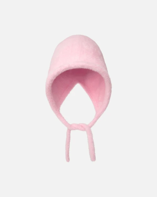 Kangol Faux Fur Knit Bonnet - Ballerina Pink