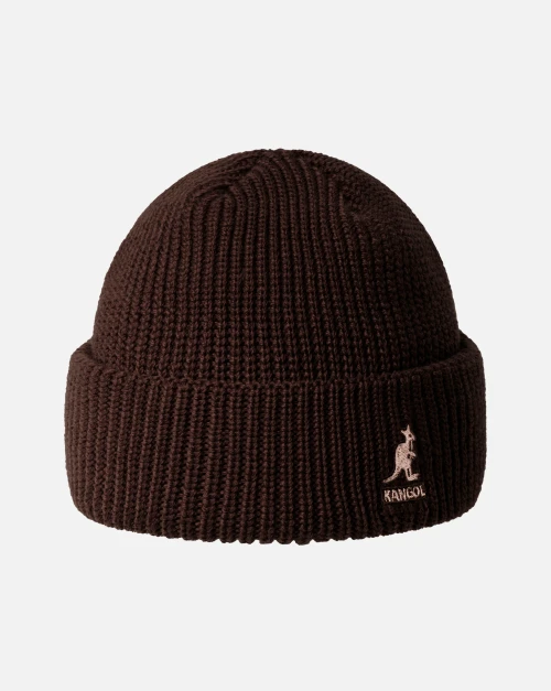 Kangol Cardinal 2 Way Beanie - Cocoa Powder