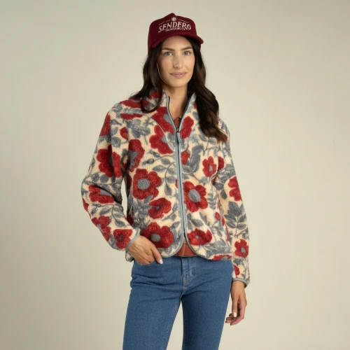Sendero Provisions Co Sedona Women's Fleece - Desert Floral/Rosado