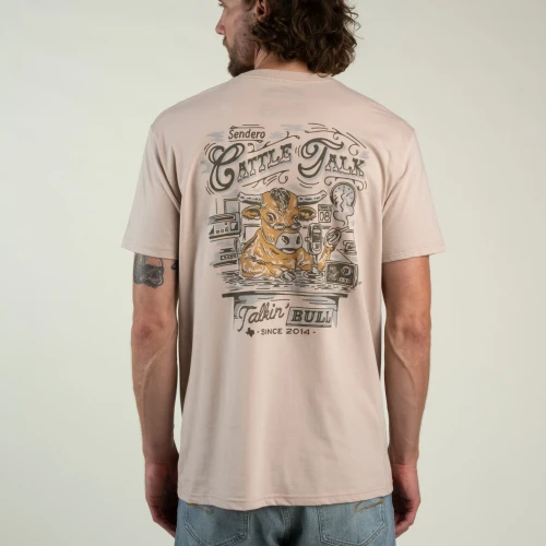Sendero Provisions Co Talkin' Bull T-Shirt - Sand