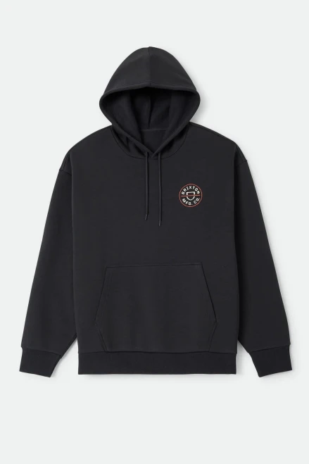 Brixton Manufacturing Company Crest II Hoodie - Black
