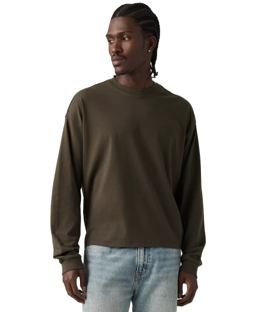 Levi's Long Sleeve Classic Boxy Tee - Coffee