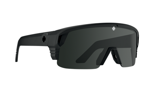 Spy Monolith 50/50 Sunglasses - Matte Black/Happy Gray Green Black Spectra Mirror