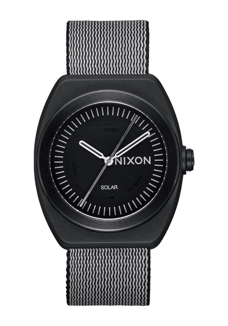 Nixon Light-Wave Solar Watch - All Black