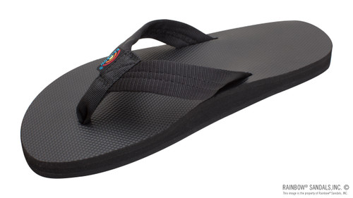 Amazon.com | Rainbow Sandals Men's Premier Leather Double Layer with Arch  Wide Strap, Two Tone Black, Men's Large / 9.5-10.5 D(M) US | Sandals