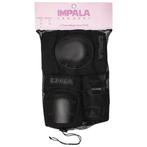 Impala Sidewalk Skates Impala Adult Protective Set - Black
