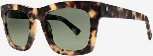 Electric Crasher 53 Sunglasses - Matte Tort/Grey Polarized