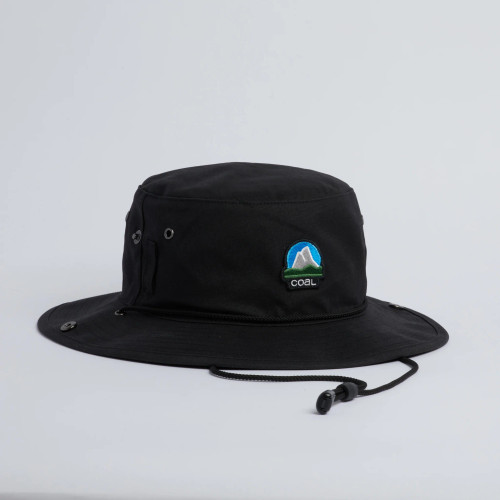 Coal Headwear The Seymour Waxed Canvas Boonie Hat - Black