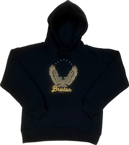 Brixton Manufacturing Company Free Bird Hoodie - Black