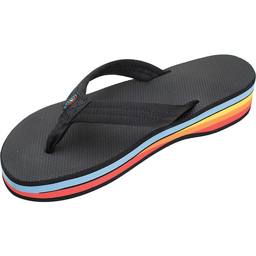 Delilah Ladies' Rainbow Sandals - Black – PB&J Archdale