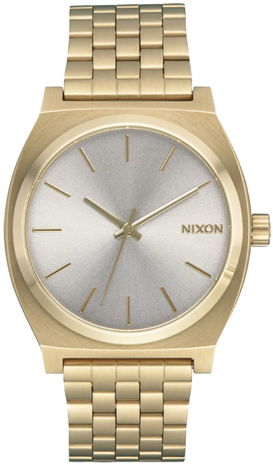 Nixon Time Teller Watch - Gold/Vintage White