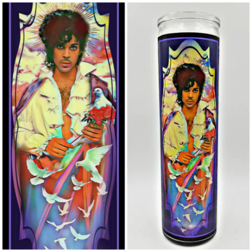Kitschup Creations Celebrity Prayer Candle St Prince