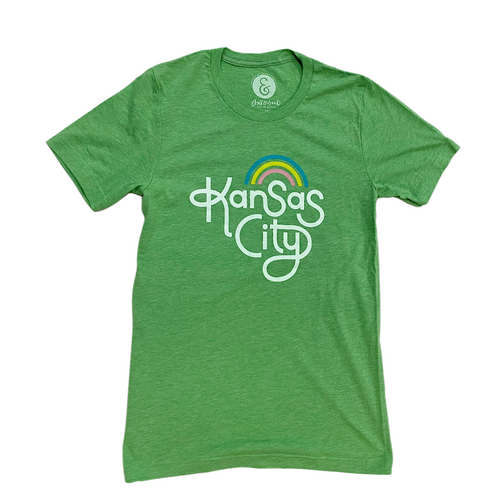 Ampersand Design Group Retro Kansas City Tee Green