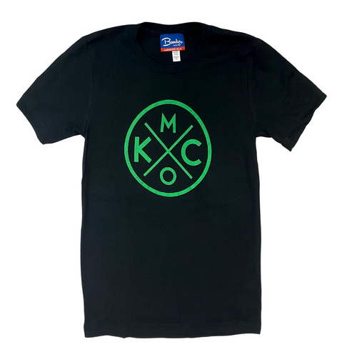 Bunker Unisex KCMO Tee Black/Green