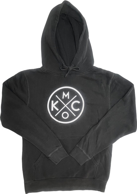 Bunker Vintage KCMO Ultrasoft Mid-Weight Hoodie - Pigment Black