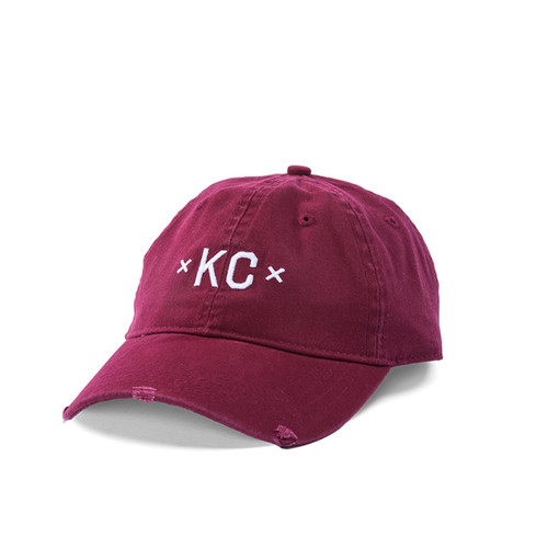 Made Mobb xKCx DAD HAT MAROON