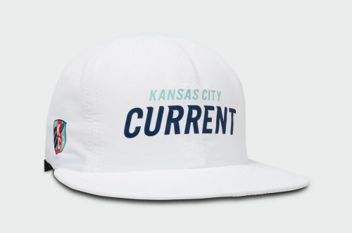 Sandlot Goods Kansas City Current Wordmark Athletic Hat  - White