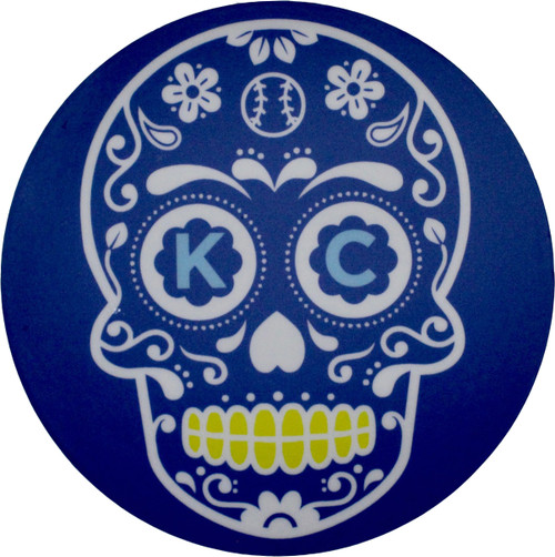 We Got Your Back Apparel KC Sugar Skull Sticker Baseball