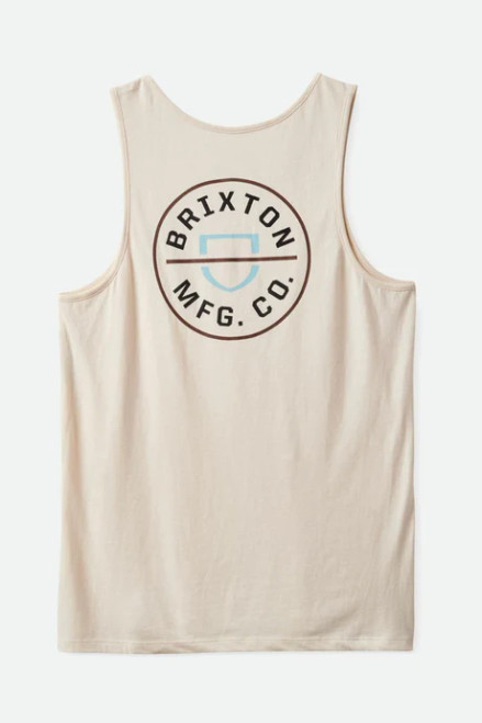 Brixton Crest Tank Top - Whitecap