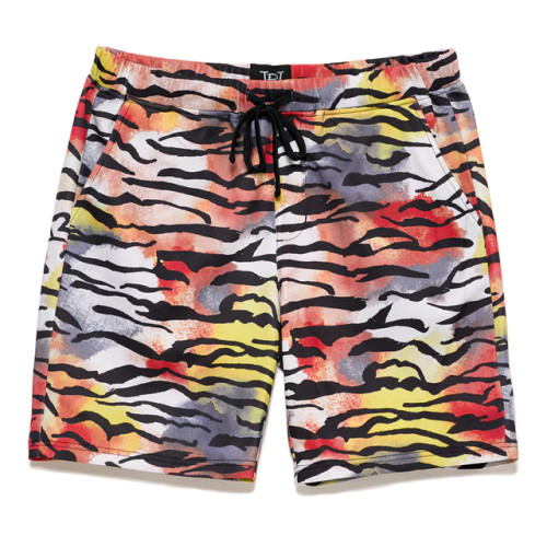 Ed Hardy Tiger Print Short - Orange