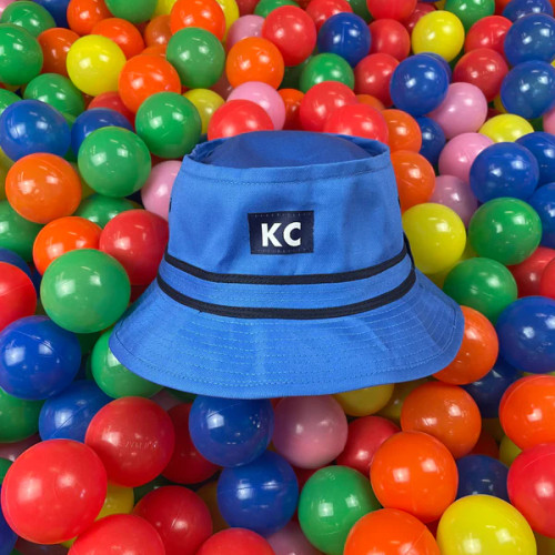 Normal Human KC Flag Bucket Hat - Blue