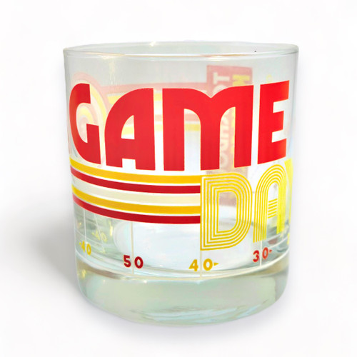 Bunker KC Collectible Game Day Rocks Glass
