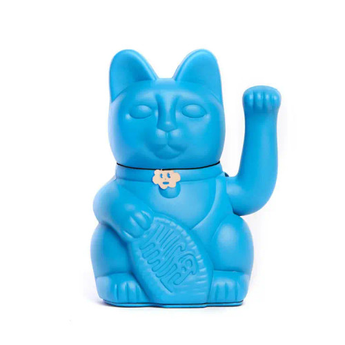 Diminuto Cielo Japanese Luckycat - Blue Smurf