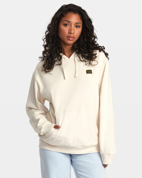 RVCA Recession Hoodie - Latte