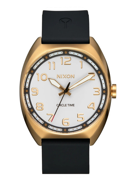 Nixon Mullet Watch - Light Gold/White