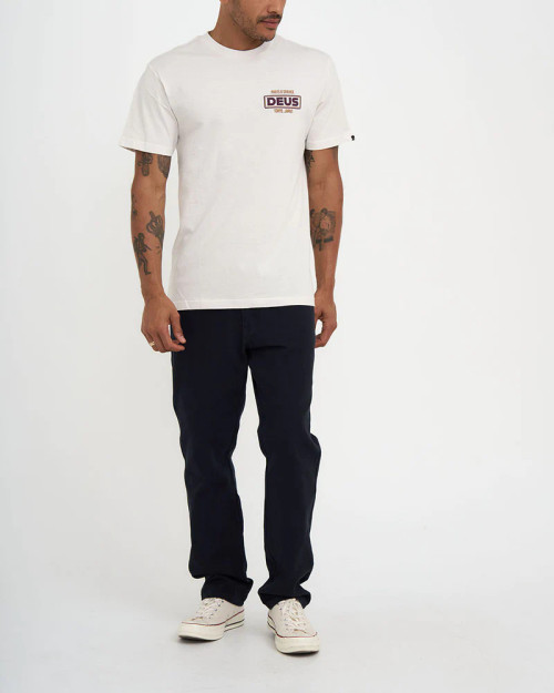 Deus Depot Tee - Vintage White