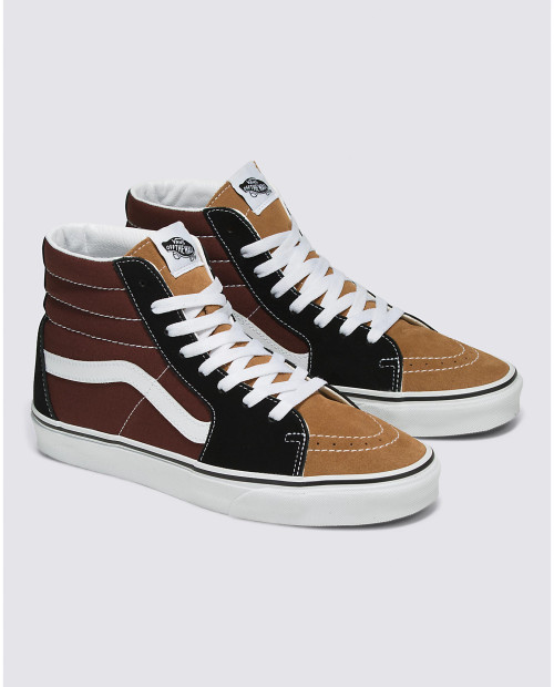 Vans Sk8-Hi Shoe - Black/Brown