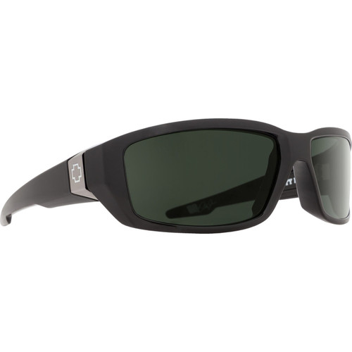 Spy Dirty Mo Sunglasses - Black/Happy Grey Green Polar