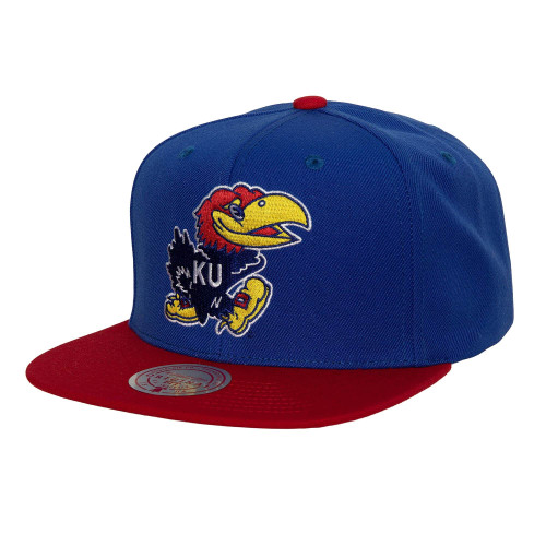 Mitchell and Ness Team 2 Tone 2.0 Snapback University of Kansas