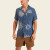 Howler Bros Palapa Terry Shirt - Sunflower Pixels Postal Blue