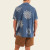 Howler Bros Palapa Terry Shirt - Sunflower Pixels Postal Blue