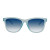 Cassette Optics Easy Livin' X Sunglasses - Matte Baby Blue / Polarized Blue Gradient Lens