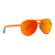 Cassette Optics Apollo Sunglasses - Matte Orange Heat/Polarized Orange Fire Mirror Lens