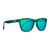 Cassette Optics Easy Livin' Sunglasses - Amazonian Tortoise/Polarized Green Mirror Lens