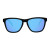 Cassette Optics Easy Livin' Sunglasses - Matte Black/Polarized Blue Mirror Lens