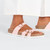 Birkenstock Franca Shiny Lizard Light Rose