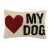 My Heart Dog Hook Pillow