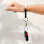 Hands-Free Silicone Beaded Keychain Wristlet - Midnight Glam